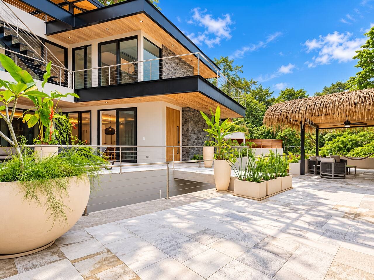 Terraces & gardens