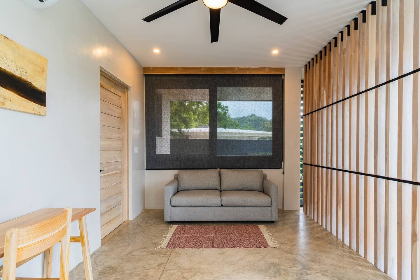 Second-floor lounge