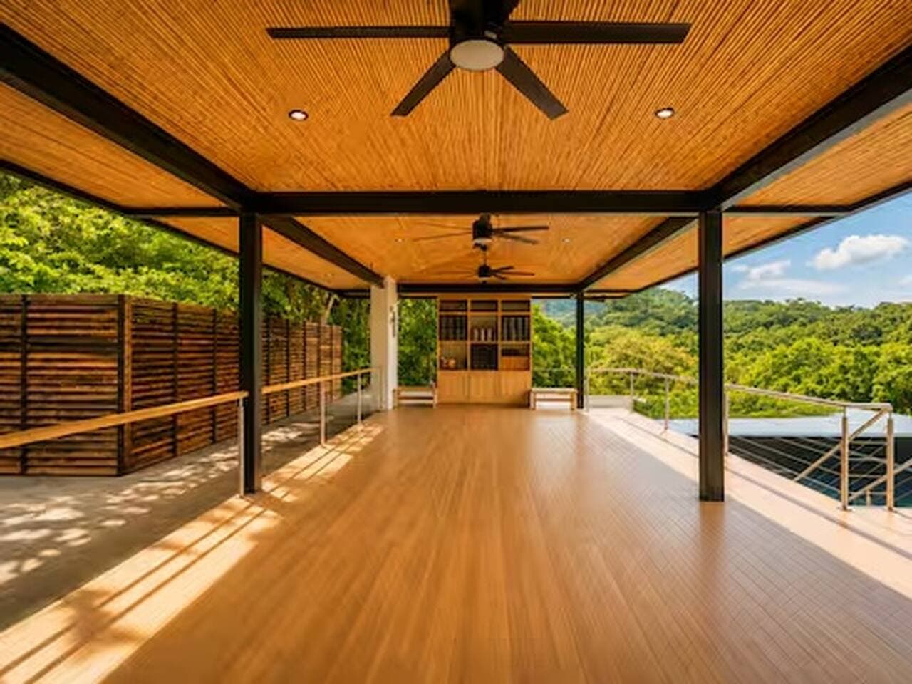 Rooftop yoga shala